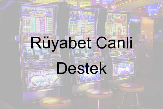 Rüyabet canlı destek