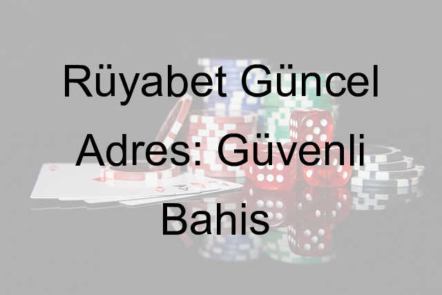 Rüyabet güncel adres